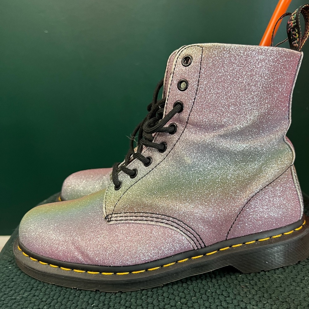 1460 Pascal Rainbow Glitter Dr. Martens W11